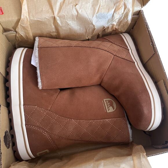 Sorel Women Glacy Elk women’s boots snow waterproof booties - Picture 2 of 3